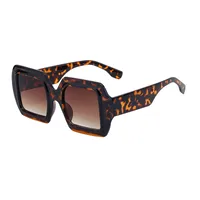 Vacation Modern Style Geometric Pc Square Full Frame Glasses sku image 4