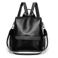 Waterproof Anti-theft Solid Color Casual Women's Backpack main image 2