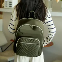 Waterproof Chevron Casual Women's Backpack main image 3