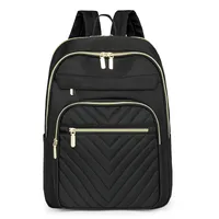 Waterproof Chevron Casual Women's Backpack sku image 4