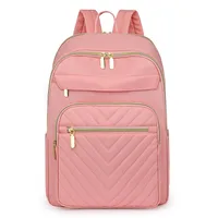 Waterproof Chevron Casual Women's Backpack sku image 6