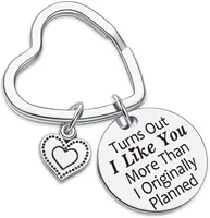 Simple Style Letter Heart Shape 201 Stainless Steel Valentine'S Day Unisex Keychain sku image 4