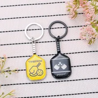 Modern Style Racket Metal Unisex Unisex Keychain main image 5