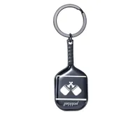 Modern Style Racket Metal Unisex Unisex Keychain sku image 2