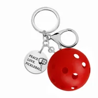 Modern Style Letter Ball 201 Stainless Steel Unisex Unisex Keychain main image 2
