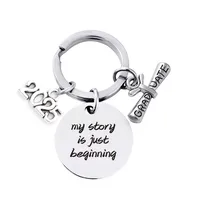 Simple Style Letter Number 201 Stainless Steel Unisex Keychain main image 5
