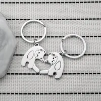 Cute Cat 201 Stainless Steel Women's Keychain main image 1