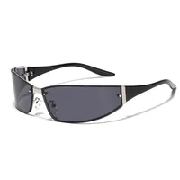 Vacation Simple Style Leopard Pc Square Full Frame Glasses main image 3