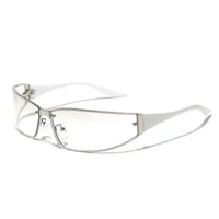 Vacation Simple Style Leopard Pc Square Full Frame Glasses main image 5