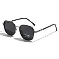 Retro Sweet Solid Color Tac Square Full Frame Glasses main image 2