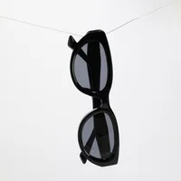 Vacation Simple Style Color Block Ac Cat Eye Full Frame Glasses main image 5