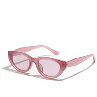 Vacation Simple Style Color Block Ac Cat Eye Full Frame Glasses sku image 4