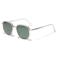 Vacation Simple Style Solid Color Tac Square Full Frame Glasses main image 1