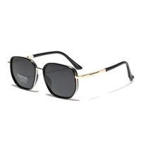 Vacation Simple Style Solid Color Tac Square Full Frame Glasses main image 3