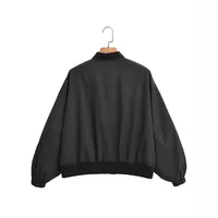 Women's Streetwear Solid Color Zipper Outdoor Jacket main image 3