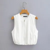 Women's Vest Tank Tops Elegant Solid Color main image 4