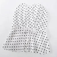 Women's Sheath Dress Elegant Halter Neck Sleeveless Round Dots Midi Dress Holiday Banquet Selfie main image 5