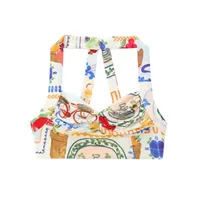Holiday Banquet Selfie Women's Streetwear Printing Polyester Skirt Co-ord Set Shorts Sets main image 3