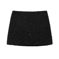 Holiday Banquet Selfie Women's Casual Elegant Streetwear Solid Color Polyester Skirt Co-ord Set Shorts Sets main image 5