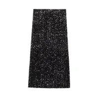 Women's Skirt Sexy Solid Color Midi Dress Holiday Daily Selfie main image 2