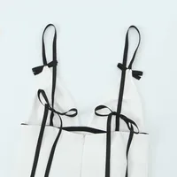 Women's Strap Dress Elegant Strap Sleeveless Solid Color Above Knee Holiday Banquet Selfie main image 5