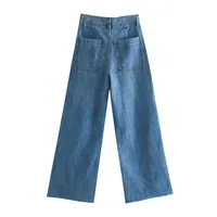 Women's Casual Daily Simple Style Solid Color Full Length Jeans main image 4