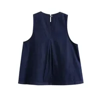 Women's Vest Sleeveless Blazers Elegant Solid Color main image 3