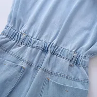 Women's Casual Daily Simple Style Solid Color Shorts Rompers main image 5
