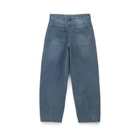 Casual Holiday Daily Women's Simple Style Color Block Denim Pants Sets Shorts Sets main image 5