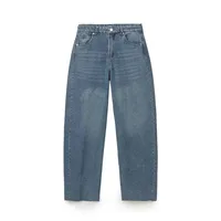 Casual Holiday Daily Women's Simple Style Color Block Denim Pants Sets Shorts Sets main image 3