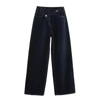Women's Casual Daily Street Simple Style Solid Color Full Length Jeans main image 2