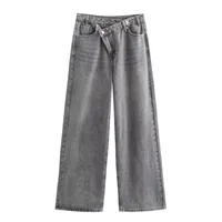 Women's Casual Daily Street Simple Style Solid Color Full Length Jeans sku image 4