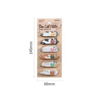 180 Pieces Per Pack Cat Class Learning Paper Cute Sticky Note main image 10