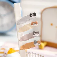 180 Pieces Per Pack Cat Class Learning Paper Cute Sticky Note main image 5