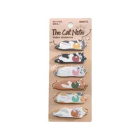 180 Pieces Per Pack Cat Class Learning Paper Cute Sticky Note sku image 1