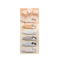 180 Pieces Per Pack Cat Class Learning Paper Cute Sticky Note sku image 4