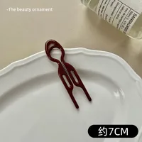 Women's Simple Style Solid Color Plastic Hair Sticks sku image 8