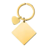 Vintage Style Classic Style Rainbow Jellyfish Customization Laser Engraving Metal Unisex Bag Pendant Keychain main image 6
