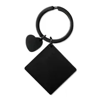 Vintage Style Classic Style Rainbow Jellyfish Customization Laser Engraving Metal Unisex Bag Pendant Keychain sku image 13