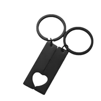 Classic Style Customization Laser Engraving Heart Shape 201 Stainless Steel Plating Unisex Bag Pendant Keychain main image 5