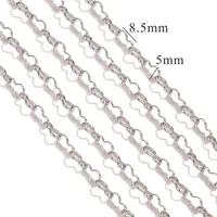 Vacation Classic Style Solid Color 304 Stainless Steel Plating Chain sku image 3