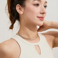 Basic Modern Style Geometric 316 Stainless Steel  Women's Bracelets Necklace main image 7