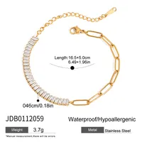 Basic Modern Style Geometric 316 Stainless Steel  Women's Bracelets Necklace sku image 1