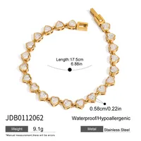 Basic Modern Style Geometric 316 Stainless Steel  Women's Bracelets Necklace sku image 18