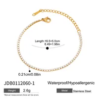 Basic Modern Style Geometric 316 Stainless Steel  Women's Bracelets Necklace sku image 2