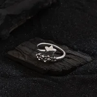 Simple Style Star Copper Men's Rings main image 5