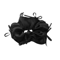 Women's Sweet Solid Color Satin Hair Tie main image 4