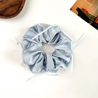Women's Sweet Solid Color Satin Hair Tie sku image 1