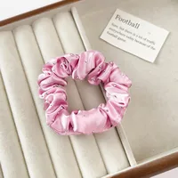 Women's Vacation Classic Style Solid Color Cloth Hair Tie sku image 7