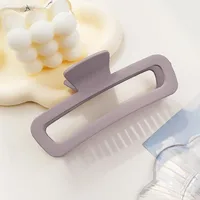 Women's Classic Style Solid Color Plastic Hair Claws sku image 9